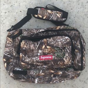 Supreme X Realtree camo bag
